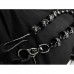 Black Skull Wallet / key Chain  TBE91